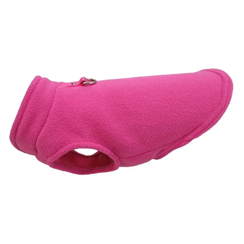 Winter Dog Jacket Vest with D-Ring